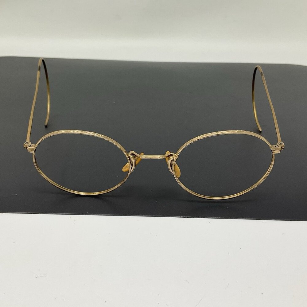 Vintage Frames Shuron Ful Vue Gold Filled Eyeglasses American Optical Temples
